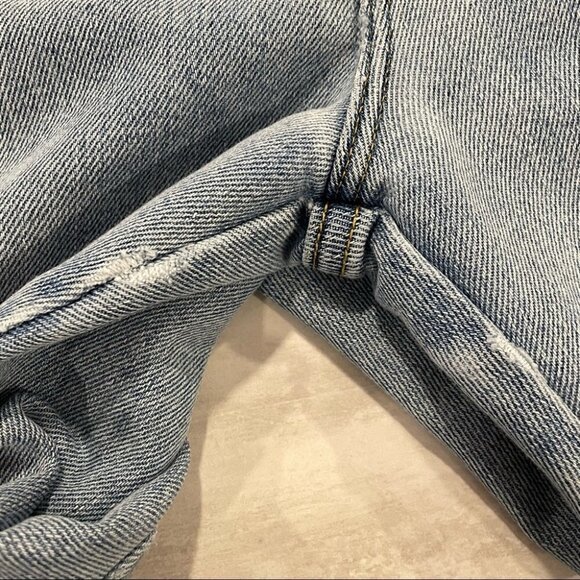 Vintage LL Bean High Waisted Jeans Sz 4P XS Light Denim Double L Comfort Waist - Picture 9 of 13